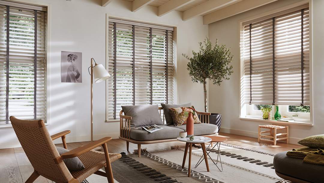 Cortinas Venecianas de Madera Rustic Cinta